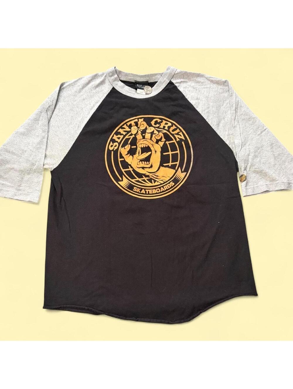 Santa Cruz Skateboards Raglan T-Shirt — Size L - 0466